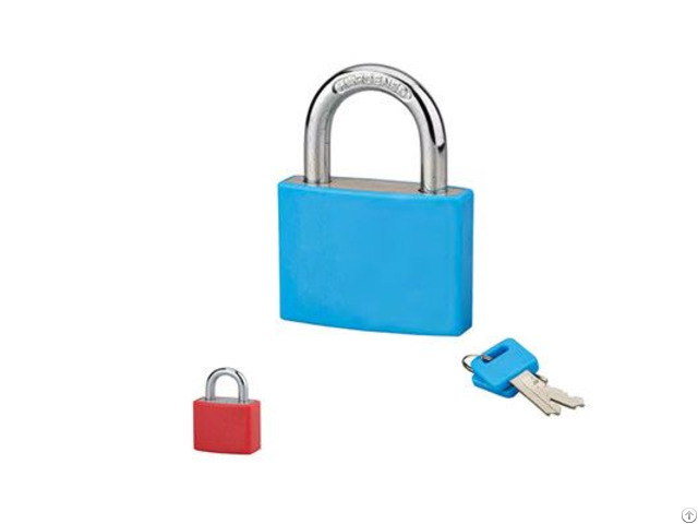 Aluminium Padlock With Plastic
