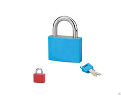 Aluminium Padlock With Plastic