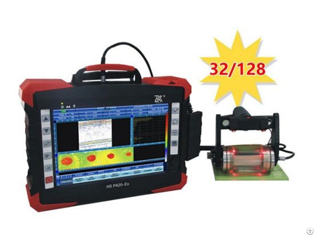 Hs Pa20 Ex Multi Function Phased Array Ultrasonic Flaw Detector