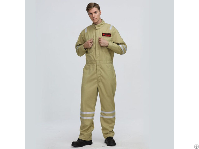 Industrial Flame Retardant Anti Static Aramid Work Coverall