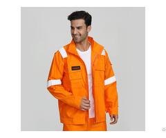 Supply Anti Flame Reflective Safety Work Jacket