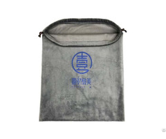 Soft Velour Drawstring Bag