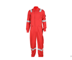 Cotton Fireproof Coverall For Working Outdoors