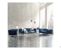 Light Luxury Sofasofa Size Family Living Room Metal Furniture