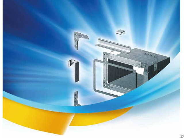 Galvanised Steel Flanges For Air Duct Applications