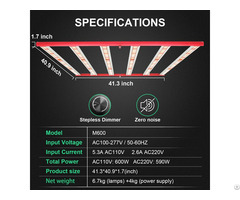 Aglex Led Grow Light 600w