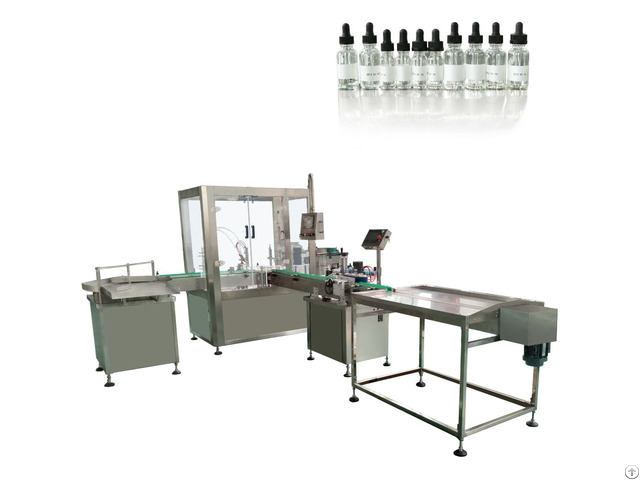 Full Automatic 30ml Bottle Liquid Filling