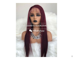 Burgundy Red Lace Front Wigs Factory