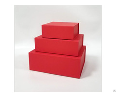 Red Gift Boxes With Magnetic Lid