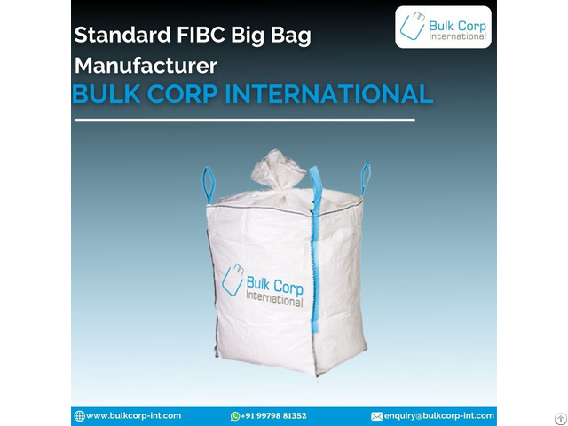 Standard Fibc Big Bag Manufacturer Bulk Corp International