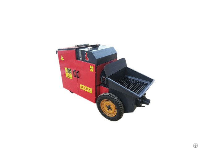 Concrete Trailer Pump Manufacturer