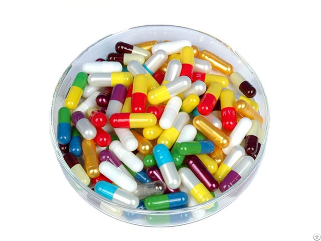 Huajia Customized Color Gelatin Capsule Size 00