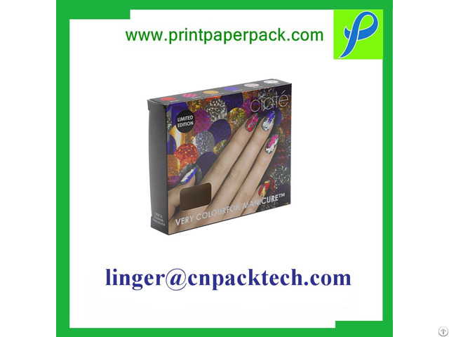 Custom Cardboard Packing Red Gift Paper Tucker Tongue Box