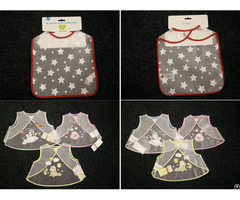 Babys Food Grade Bib Eat And Play Smock