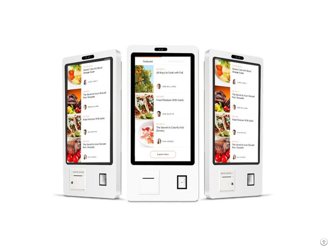 22 24 27 32 43 Inch Lcd Self Service Kiosk Buffet Restaurant