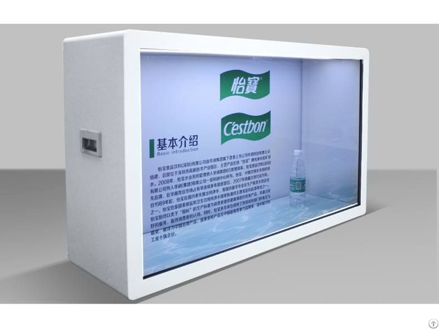 21.5 32 43 49 55 65 75 85 Inch Transparent Display Cabinet