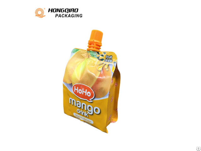 Reusable Aluminum Foil Side Liner Nozzle Bag For Liquid Food