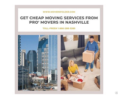 Get Cheap Moving Services From Pro Movers In Nashville