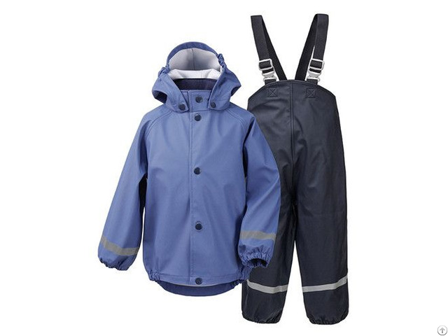 Boys Rain Jacket And Pant Functional Outwear