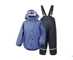 Boys Rain Jacket And Pant Functional Outwear