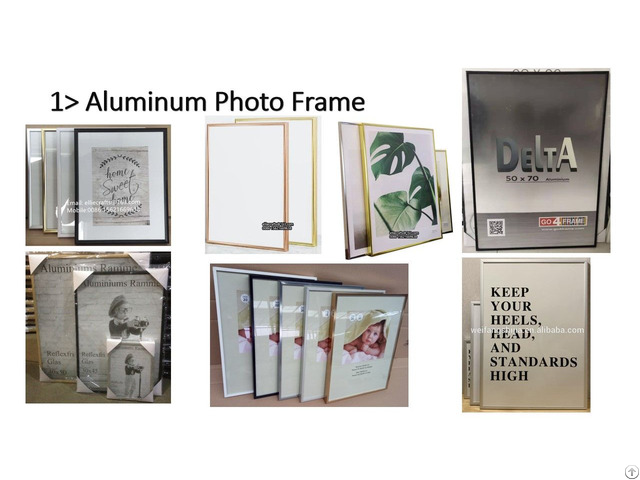 Best Quality Brushed Aluminum Picture Frame