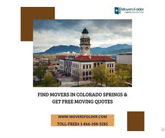 Find Movers In Colorado Springs And Get Free Moving Quotes