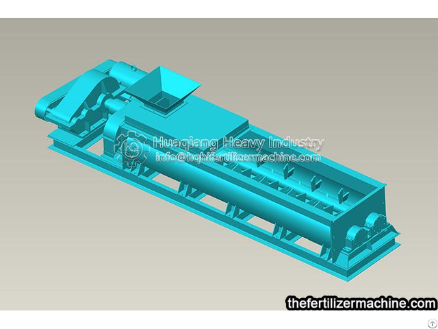Double Shafts Mixer For Fertilizer Mixing