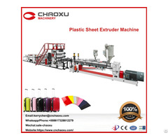 Chaoxu Small Extruder Production Machine For Luggage