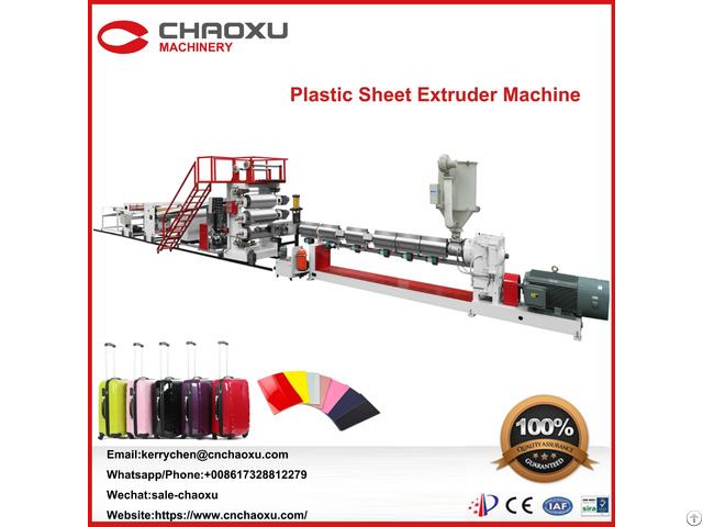 Chaoxu Suitcase Extruder Manufacturer