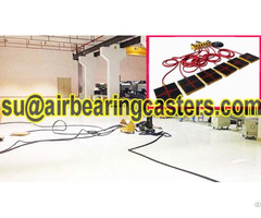 Air Bearing Casters Is Low Profile To Keep Safety