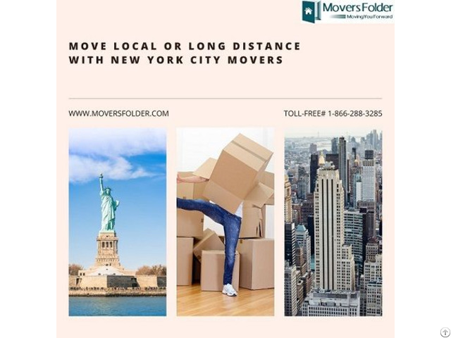 Move Local Or Long Distance With New York City Movers