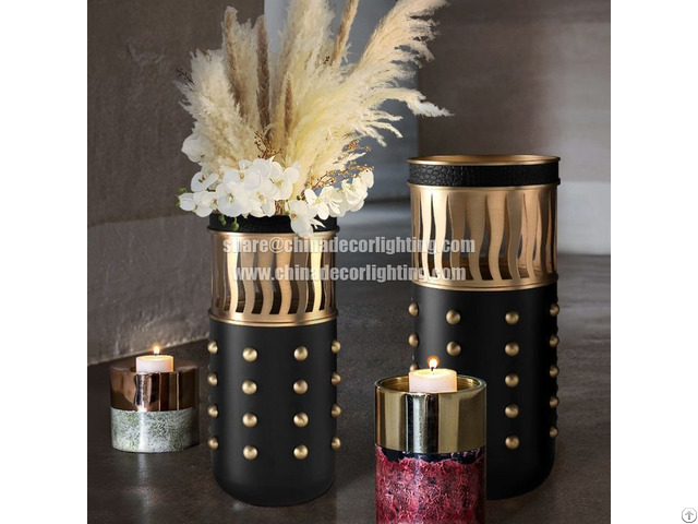 Light Luxury Creative Metal Craft Vase