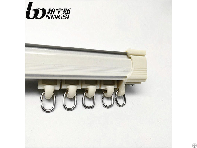 Aluminum Curtain Track Ceiling Mounted