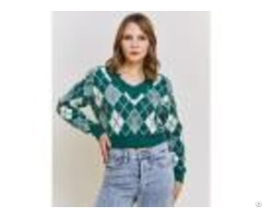 Zxx 21036 Ladies Sweater Pullovers Crop Top