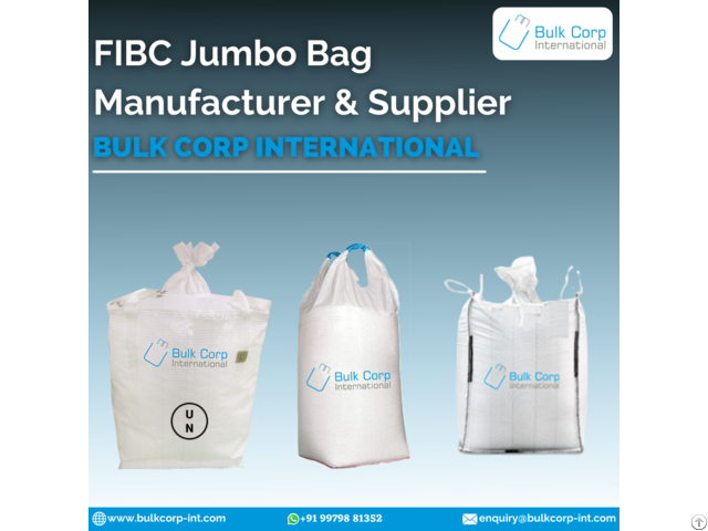 Fibc Jumbo Bag Manufacturer And Supplier Bulk Corp International