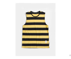 Summer Fashion Striped Wholesale Mens Vest