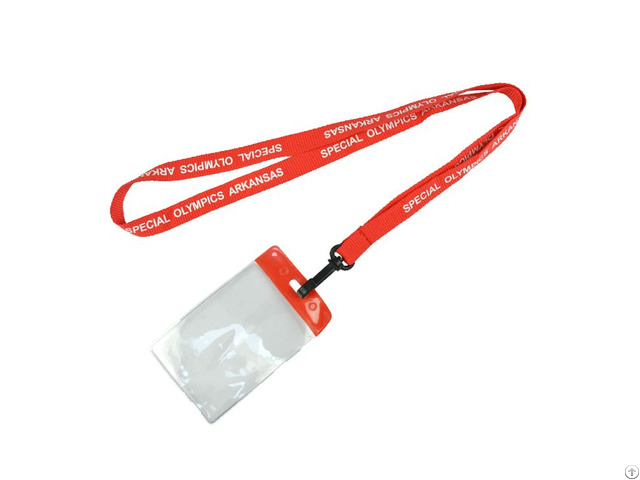 Printed Lanyard With Card Holder For Promotional Gifts