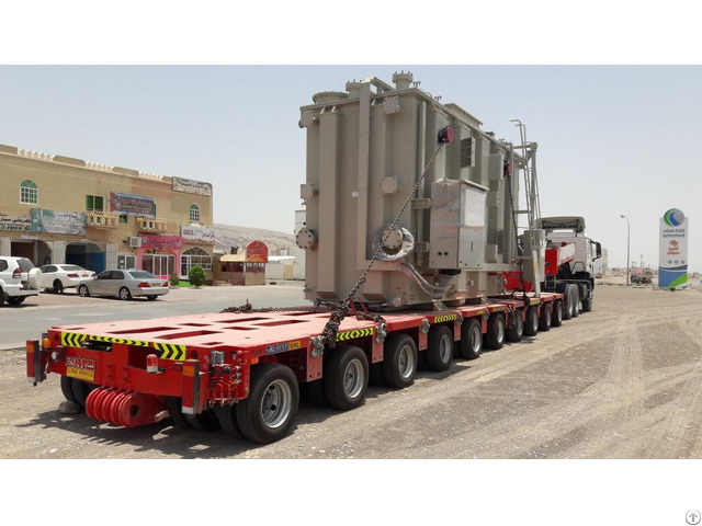 Three Axles Wind Turbine Blade Trailer