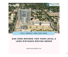 San Jose Movers For Your Local And Long Distance Moving Needs