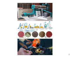 Floating Fish Feed Pellet Plant For Processing Food Pellets