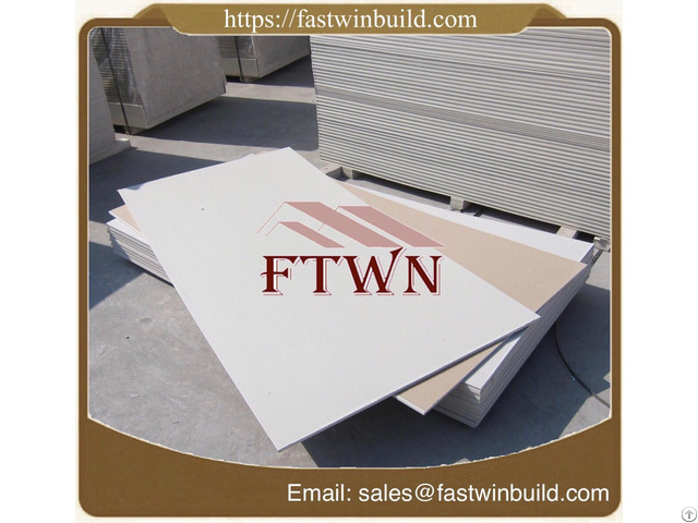Gypsum Board Paper Faced Drywall Plaster Sheet