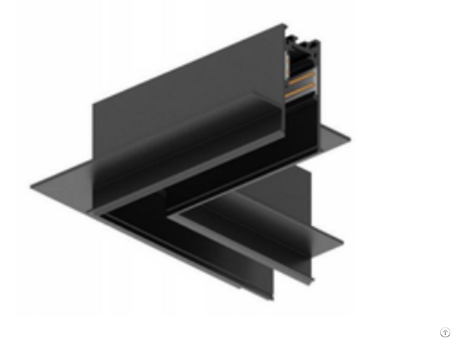Small M20 Magnetic Recessed L Cornertrack Type I 48v 1meter