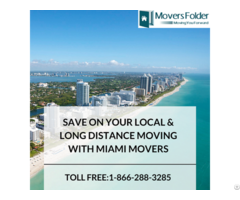 Save On Your Local And Long Distance Moving With Miami Movers