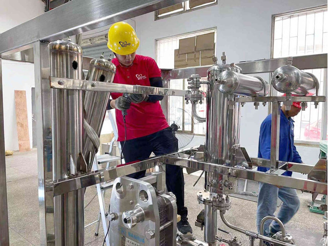 Electrolyzer Of 100  Cubic Metre  Water Electrolysis Hydrogen Production Equipment
