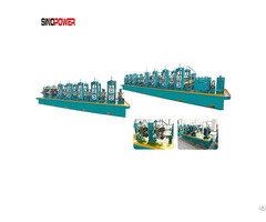 Square Rectangle Carbon Steel Pipe Mill Weld Making Machine Production Line