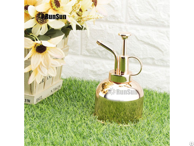 Indoor Plant Spray Bottle For Garden Rose Gold