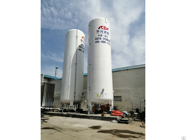 25m3 Liquid Storage Tank For Oxygen Nitrogen Carbon Dioxide Argon