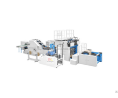 Automutic High Speed Biodegradable Kraft Handle Paper Bag Making Machine