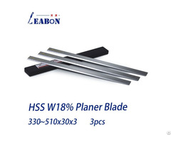 Woodworking Planer Blade W18 Hss Knife For Thickness Surface 330mm 510mm Length X 30mm Width