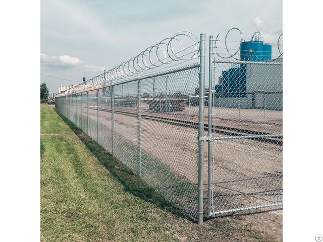 Green Chain Link Fencing